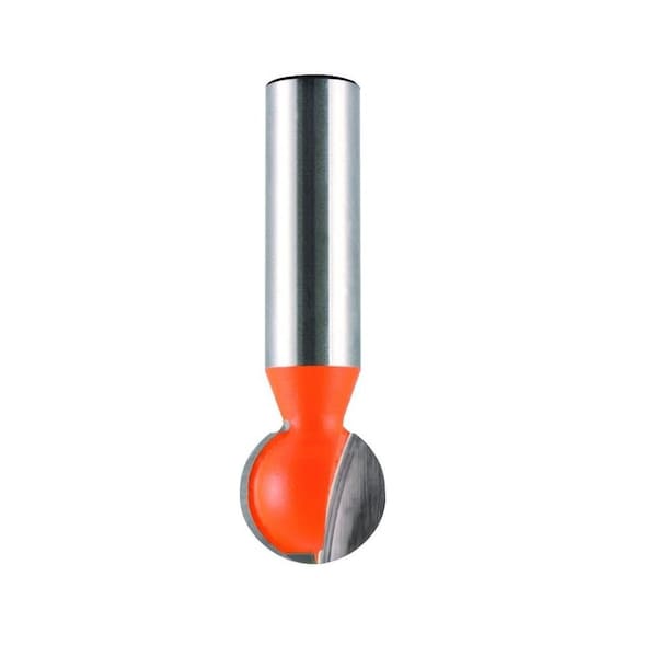 Ball End Bit, 1/4-Inch Radius, 1/2-Inch Shank